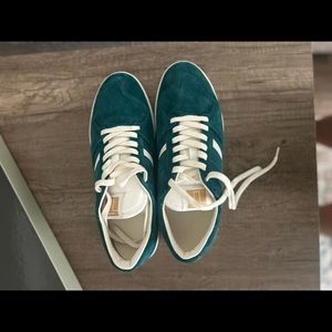 Tom Ford Green Suede Sneakers